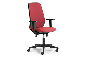 Office chairs with soft-touch cushions for operational task office workstations Star Tech