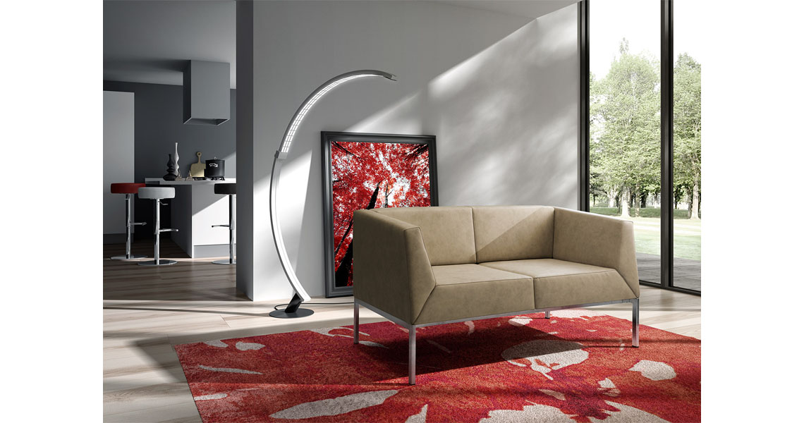 Office waiting sales sofa