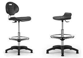 chairs for supermarket checkout, hypermarket, Officia stool