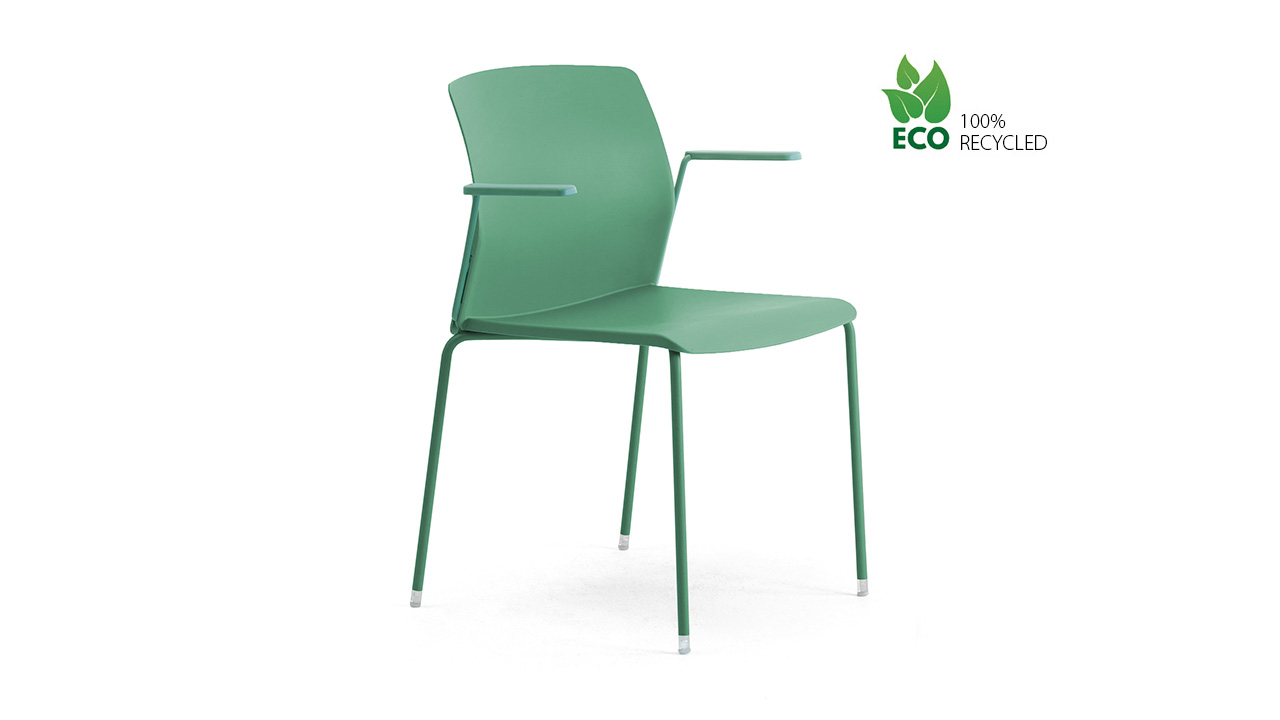Chair from recycled materials best sale