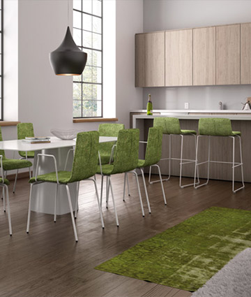 Leyform produces design chairs to furnish table and kitchen counter with taste and style