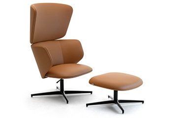 Lounge relax armchair with grand-seat table for long or short waiting in hotel lobbies Alise'