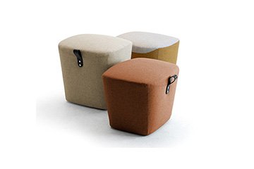 Lounge chairs pouf ottomans for waiting hotel Lobby Victoria