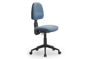 Task seating with padded seat and back Comfort Jolly