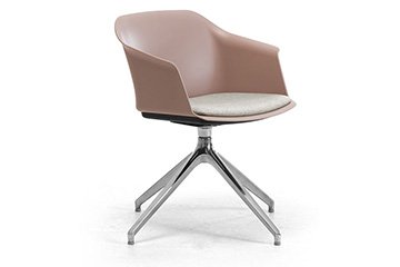 Modern guest and boardroom armchairs for meeting table, client's reception, guest room Claire