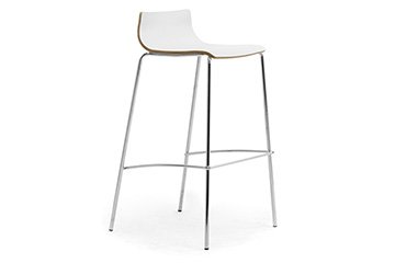 Four legs stools with wooden seat for kitchen island My Stool