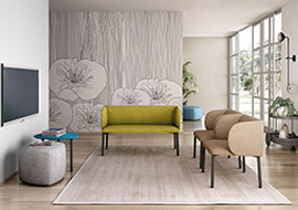 Breakout sofas for waiting and public areas LIV