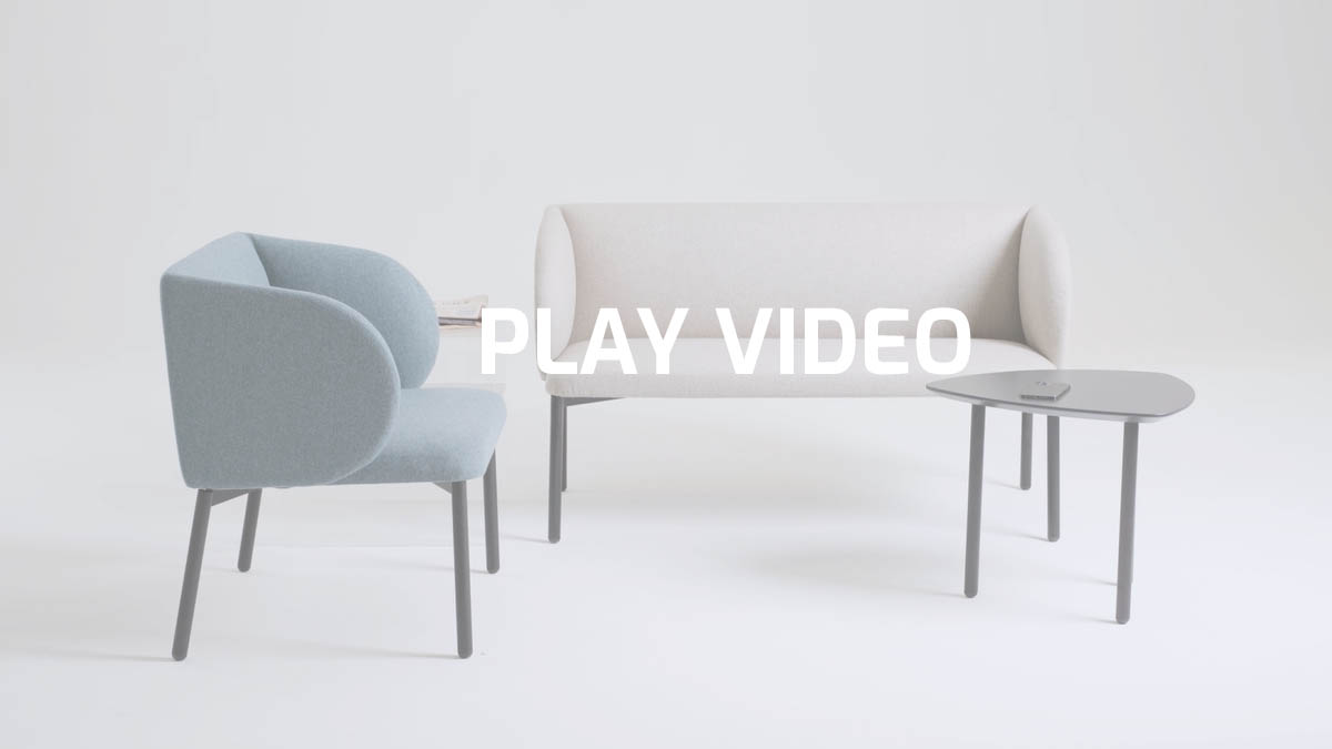 Modern breakout sofas for waiting areas, entraces, hotel lobby | LIV by Leyform