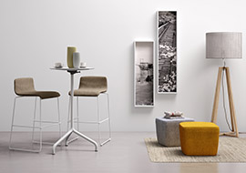 High tables for tasteful and stylish furnishing Polar