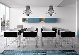 Single seater desk for school and training room