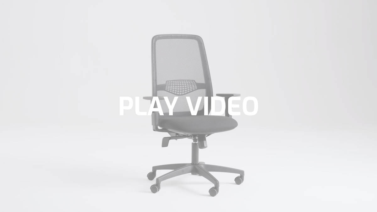 Modern task office chair with breathable mesh | Star by Leyform